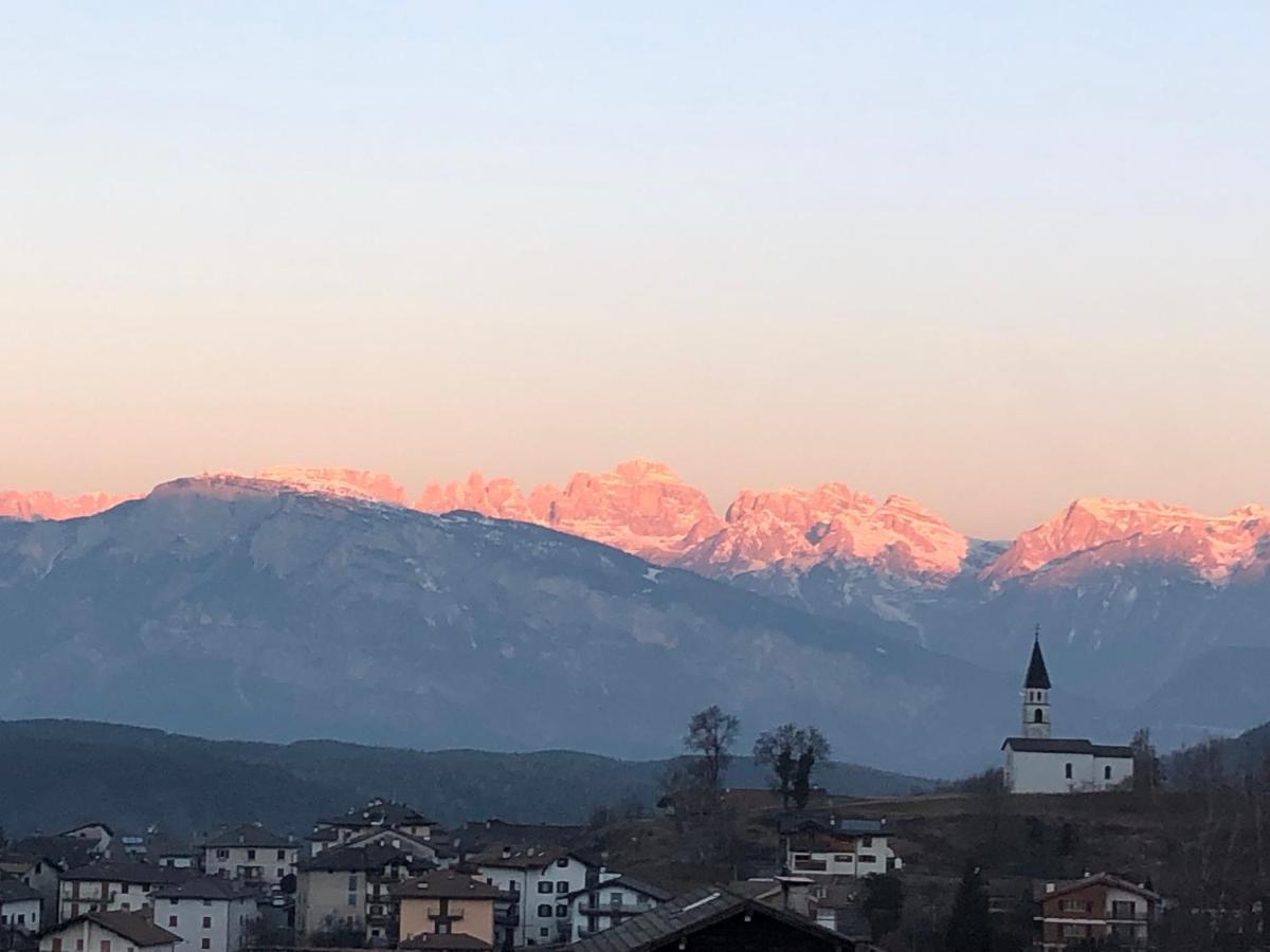 Appartamento Luminoso, Giardino, Vista Dolomiti. Baselga di Pinè Eksteriør bilde